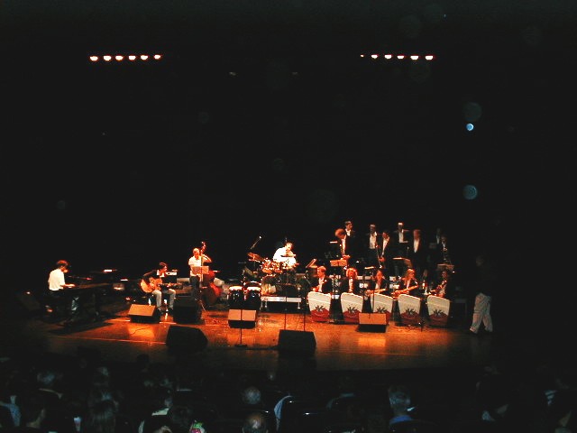 IKS-BigBand, Le Mans, Frankreich, Helmut Scholz (Gitarre) IKS-BigBand, Le Mans, Frankreich, Helmut Scholz (Gitarre)