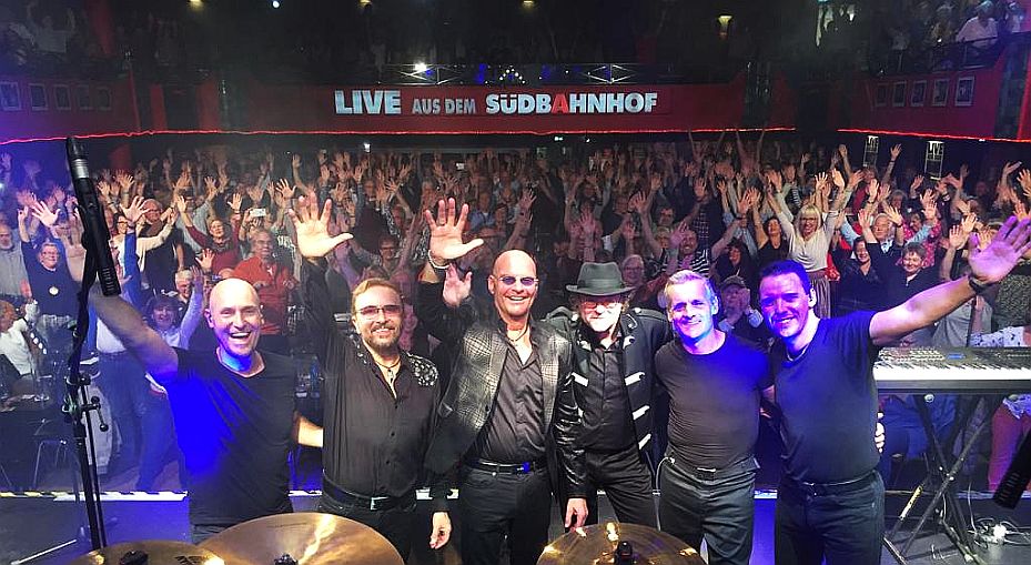 BeeGees, Frankfurt, Südbahnhof, Helmut Scholz BeeGees, Frankfurt, Südbahnhof, Helmut Scholz